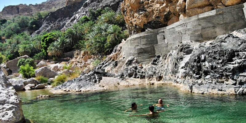 MUSCAT WADI & OASIS TOUR WITH RIVER SWIMMING [ FULL DAY ]